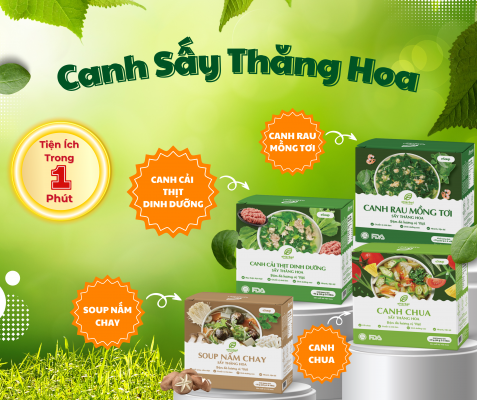 Canh sấy thăng hoa Thảo Dược PHD