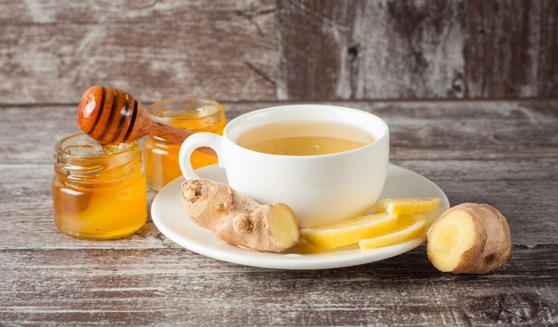 Cách làm trà gừng mật ong trị ho, chữa cảm hiệu quả